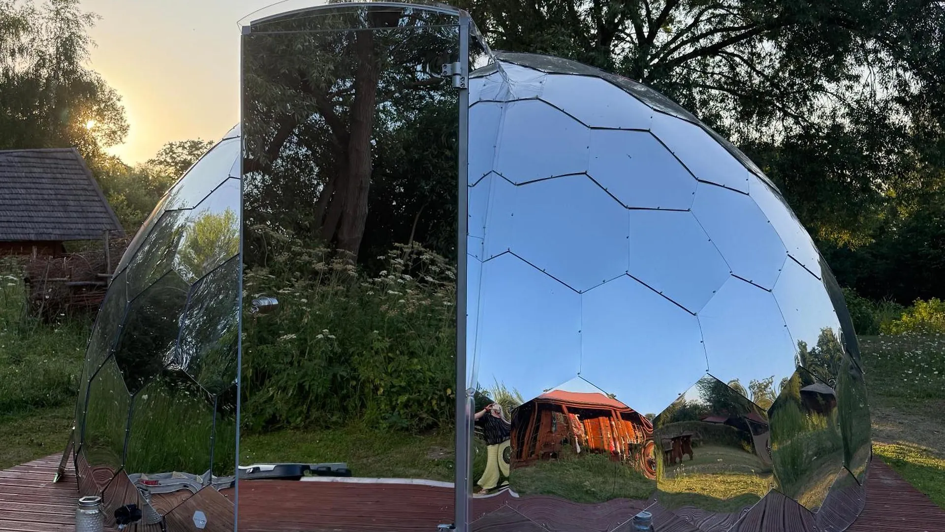 Acorn Glade Glamping Villa York Hytte